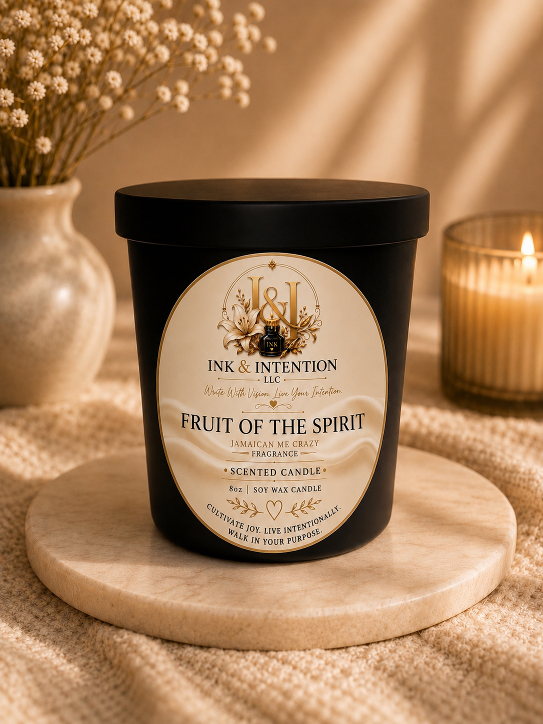 Fruit Of The Spirit 8oz Flameless Candle