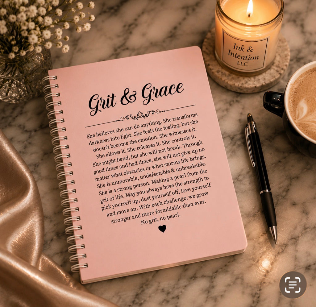 Grit & Grace Journal  (Pink) ONLY