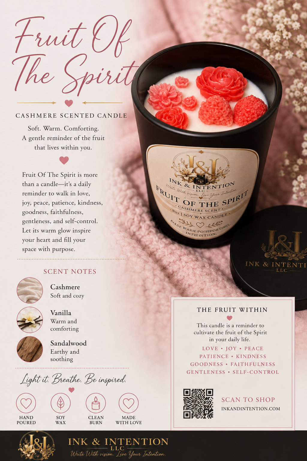Flame-less Fruit Of The Spirit Ritual Set