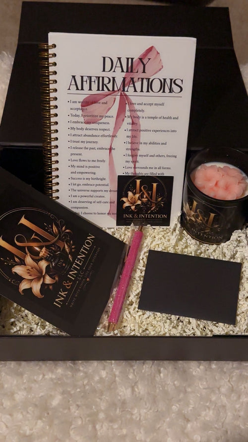 Affirmation Bow Ritual Set (Pink)
