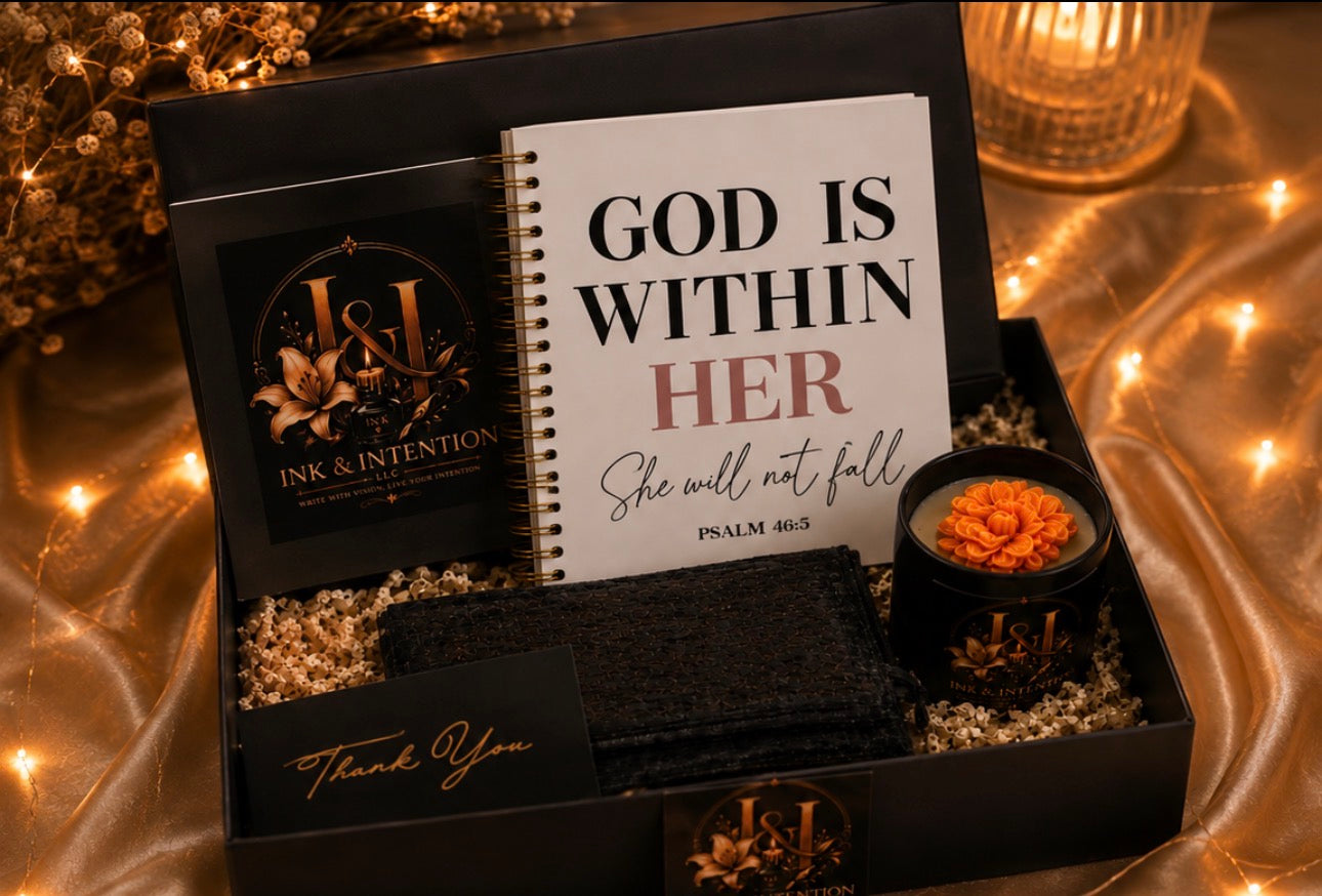Psalm 46:5 Ritual Set (Pink + White + Black)