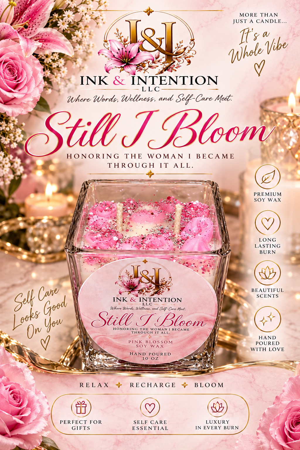 Still I Bloom Ritual Set (With Wick)