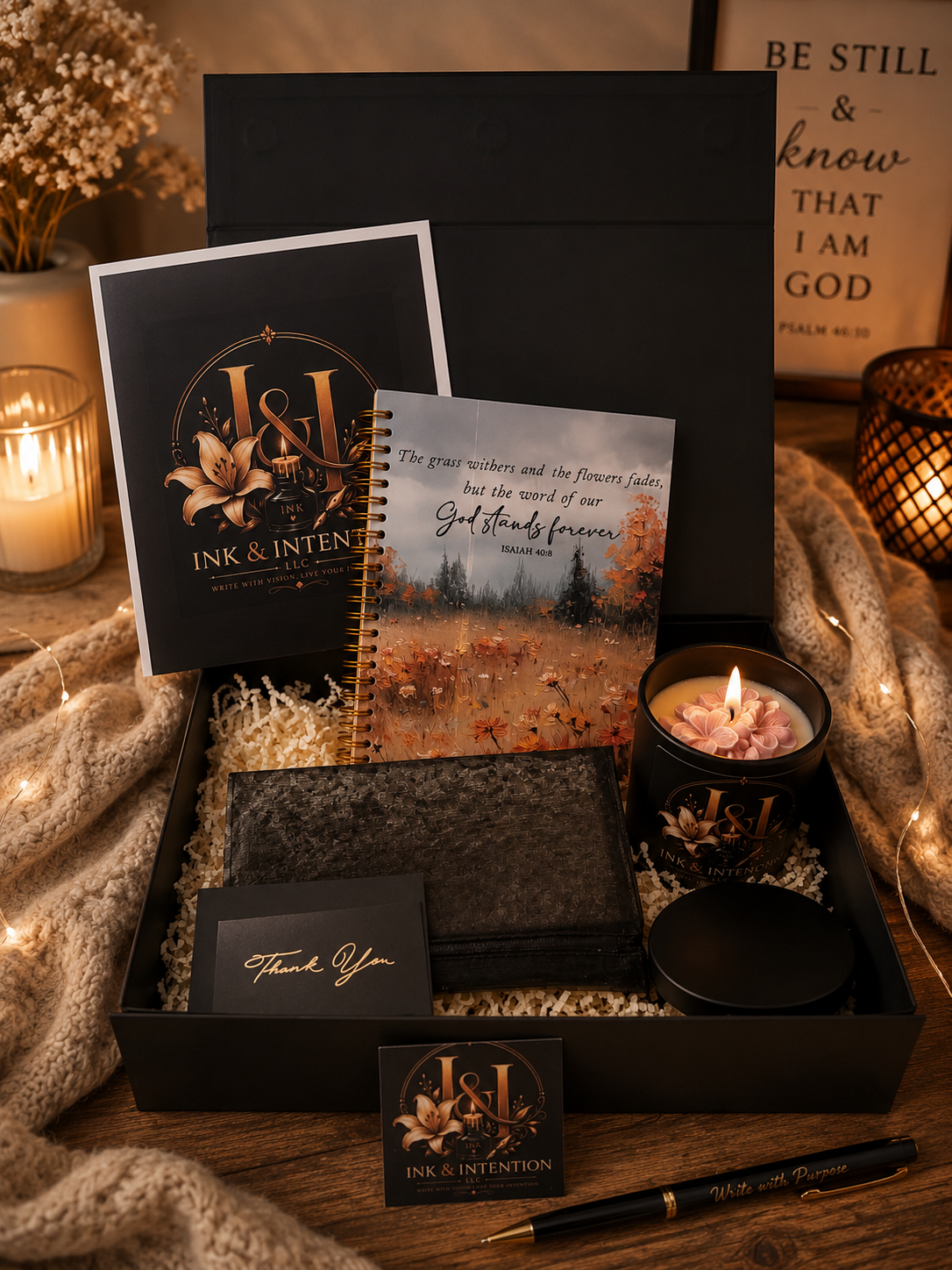 Isaiah 40:8 Ritual Set (Floral)