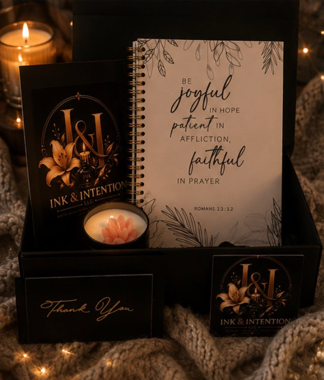 Romans 12:12 Ritual Set (Black +White)
