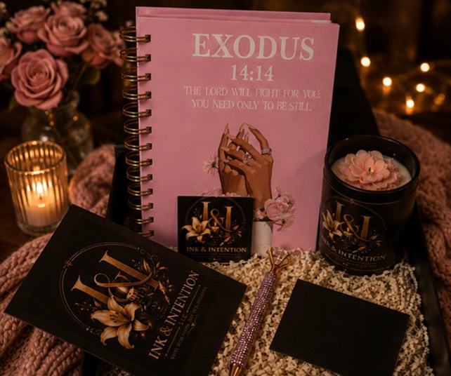 Exodus 14:14 Ritual Set (Pink)