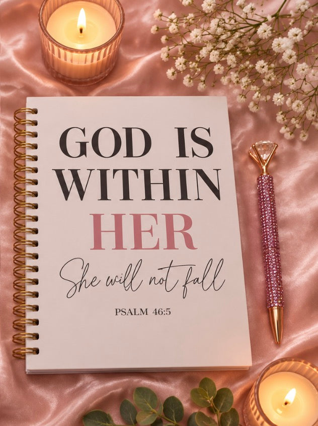 Psalm 46:5 Ritual Set (Pink + White + Black)