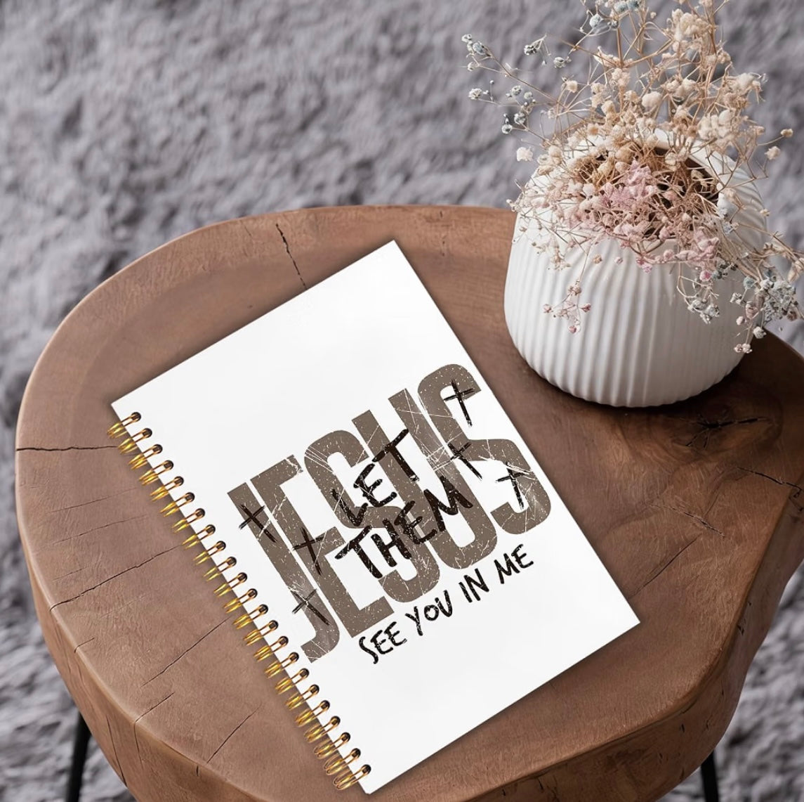 Let Them (Brown + White) Journal  Only