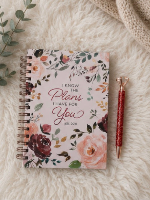 Jeremiah 29:11 (Floral + Pink)