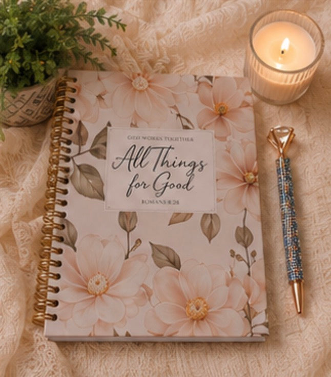 Romans 8:28 Ritual Set (White +Floral)