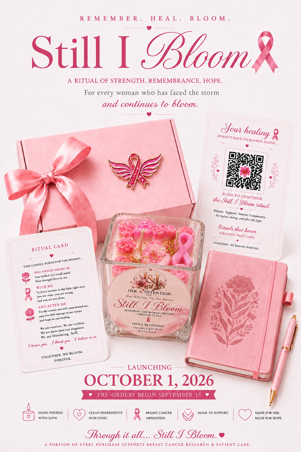 Still I Bloom Ritual Set (With Wick)