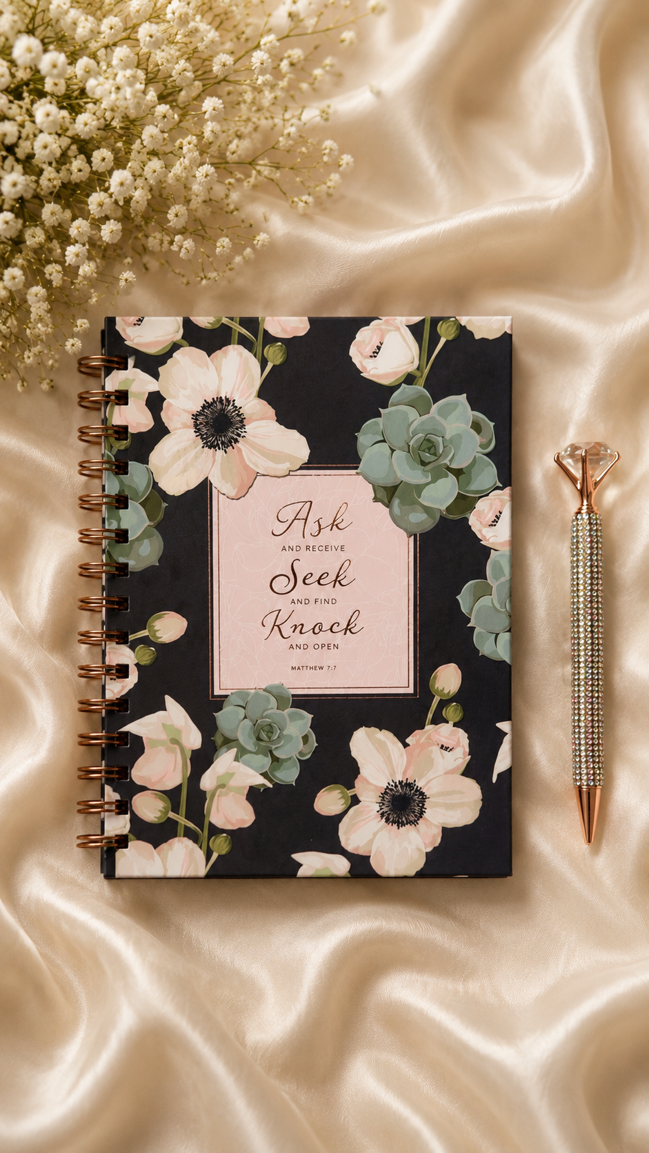 Ask Seek Knock Ritual Set (Floral)