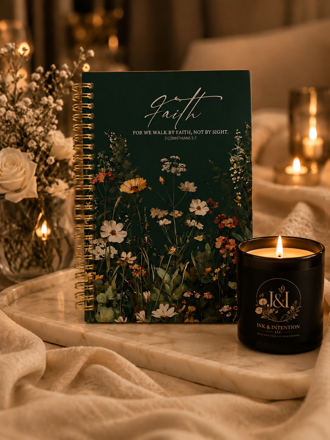 2Corithians 5:7 (Floral)